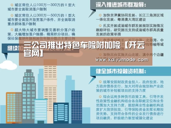 三公司推出特色车险附加险【开云官网】